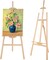 Easel Stand for Painting, Adjustable Wooden Easels for Painting Canvas Up to 42", Folding Art Easel for Drawing, Wedding Sign and Poster, Suitable for children and adults.